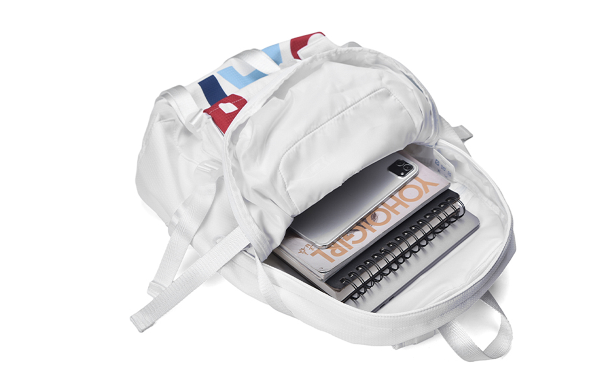 Рюкзак унисекс FINITE LOOP K1026-X многоцветный, размер Regular