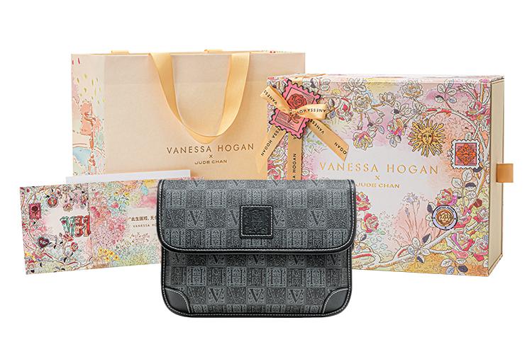 Сумка мужская VANESSA HOGAN 2207301BLA черная