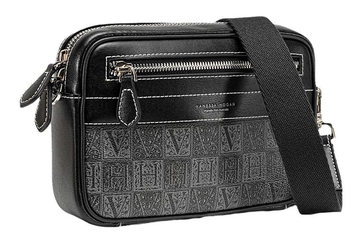 Сумка мужская VANESSA HOGAN 2207301BLA черная