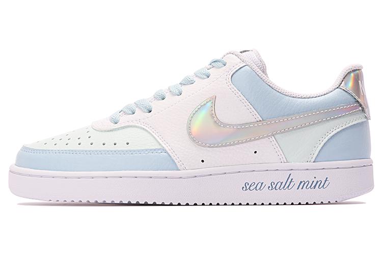 Кеды женские Nike Court Vision 1 синий и зелёный, 38.5 EU