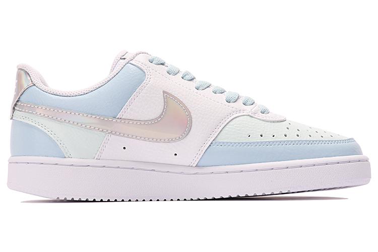 Кеды женские Nike Court Vision 1 синий и зелёный, 38.5 EU