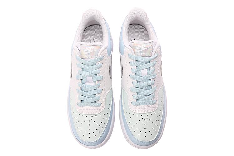 Кеды женские Nike Court Vision 1 синий и зелёный, 38.5 EU