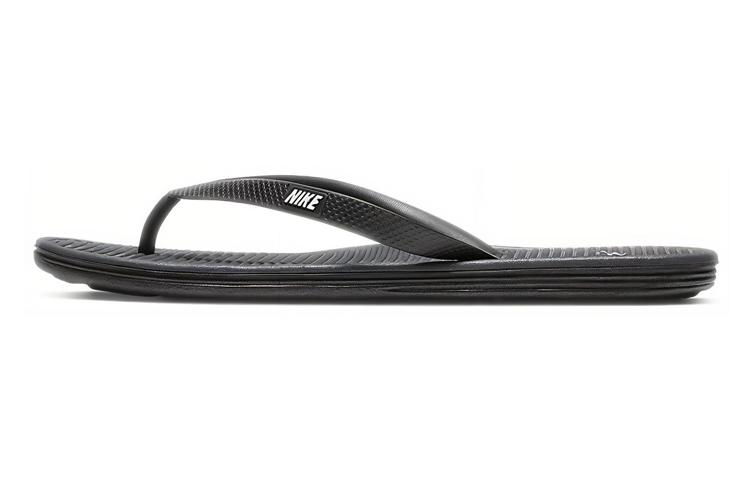Шлепанцы мужские Nike Solarsoft 2 Flip Flop черные