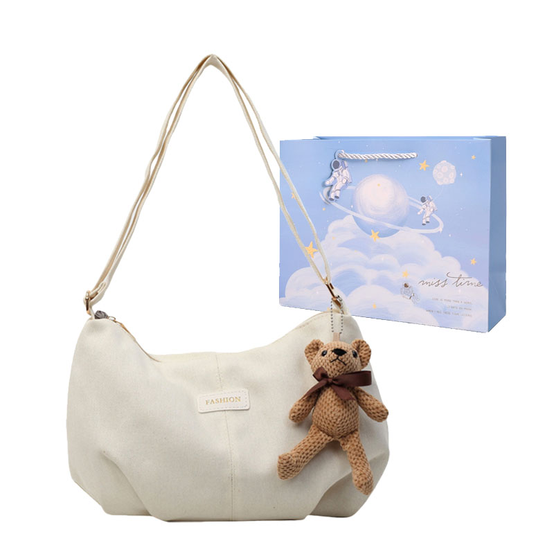 Сумка унисекс Duoluplo Doron Paul бежевый, красный, коричневый