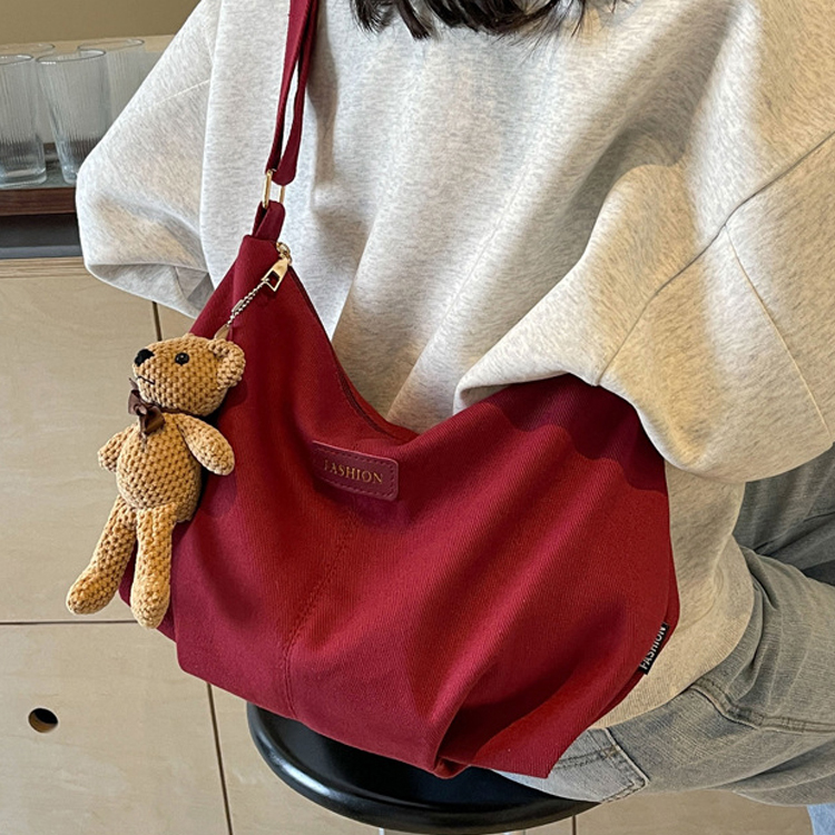 Сумка унисекс Duoluplo Doron Paul бежевый, красный, коричневый