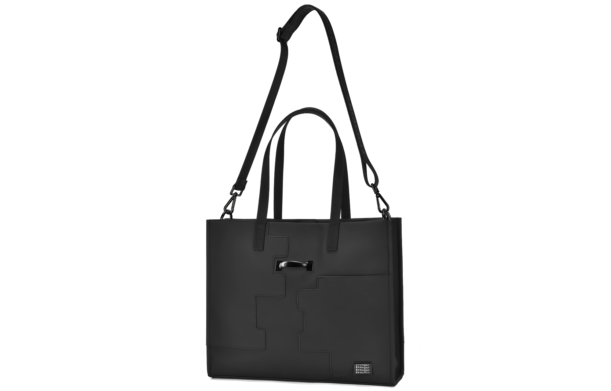 Сумка унисекс EPIPHQNY черная, среднего размера