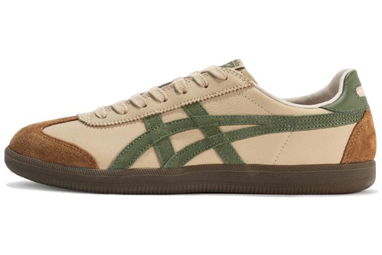 Кроссовки унисекс Asics Onitsuka Tiger Tokuten бежево-зелёные, 44 EU