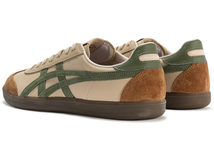 Кроссовки унисекс Asics Onitsuka Tiger Tokuten бежево-зелёные, 44 EU
