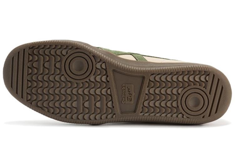 Кроссовки унисекс Asics Onitsuka Tiger Tokuten бежево-зелёные, 44 EU