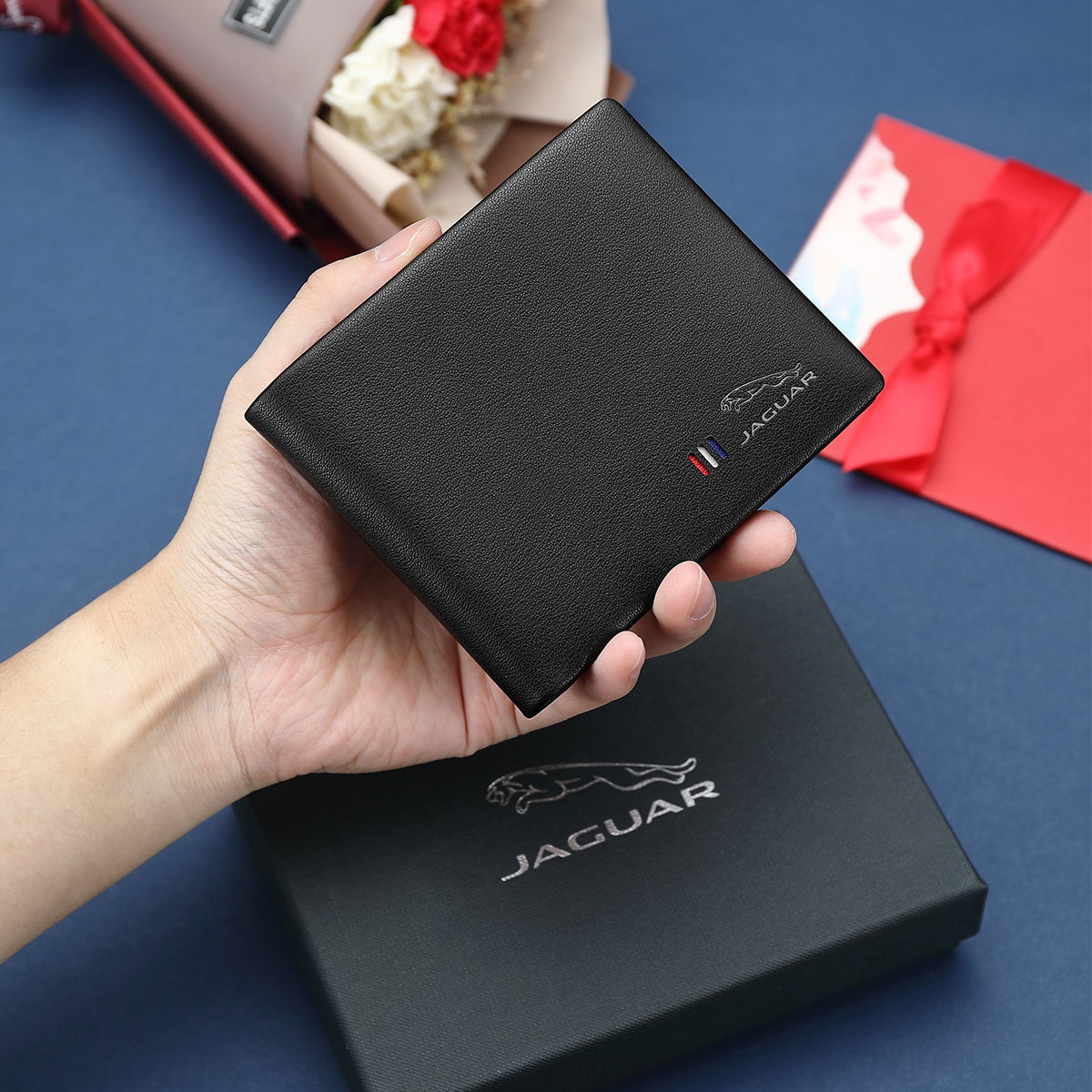 Кошелек мужской JAGUAR JX220020101 черный