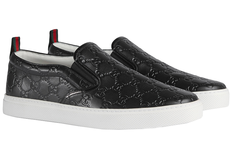 Слипоны мужские GUCCI Signature Slip-On, 41.5 EU