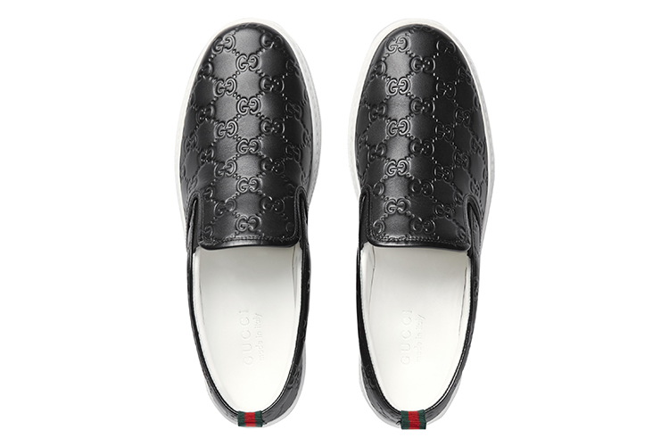 Слипоны мужские GUCCI Signature Slip-On, 41.5 EU