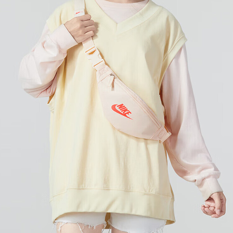 Поясная сумка унисекс Nike Heritage Fabric Waist Pack, Pink EU