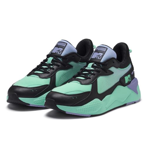 Кроссовки унисекс PUMA RS-X-Tracks MTV черные, 45 EU