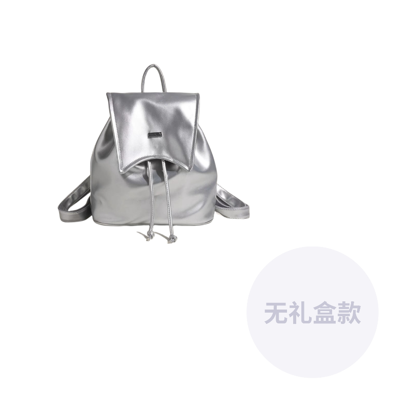 Рюкзак женский NOMK Regular серебристый