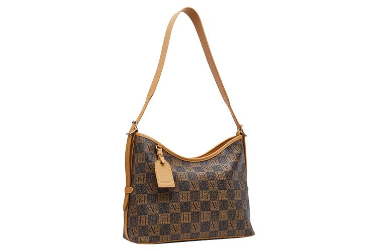 Сумка женская VANESSA HOGAN Monogram Pvc Mom Bag темно-коричневая