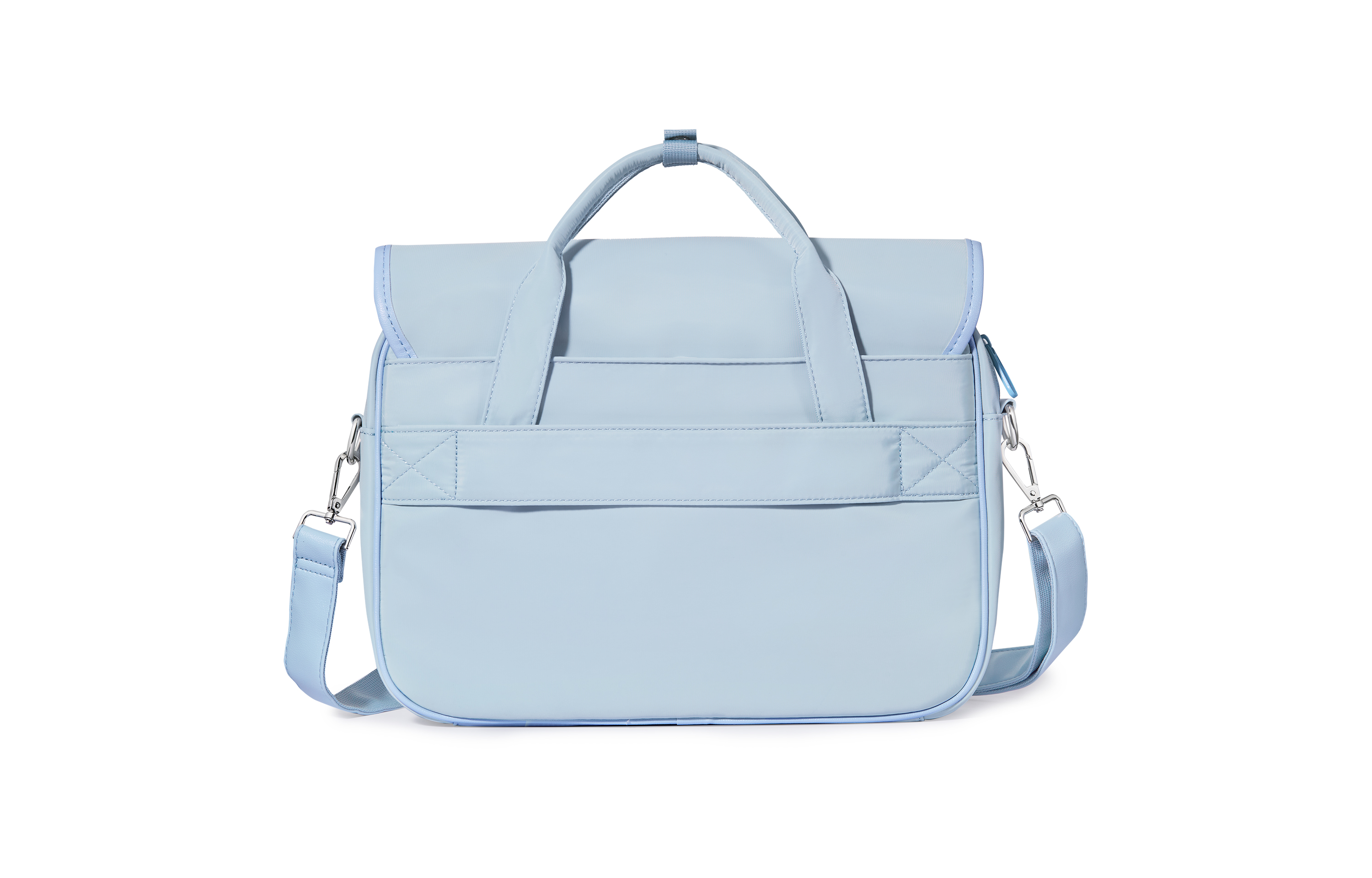 Сумка для ноутбука унисекс Zgo Yugui Dog PU светло-голубая