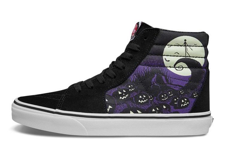 Кеды унисекс Vans Sk8 Hi The Nightmare Before Christmas, 35 EU