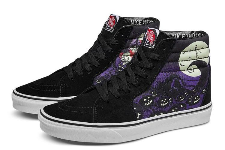 Кеды унисекс Vans Sk8 Hi The Nightmare Before Christmas, 35 EU