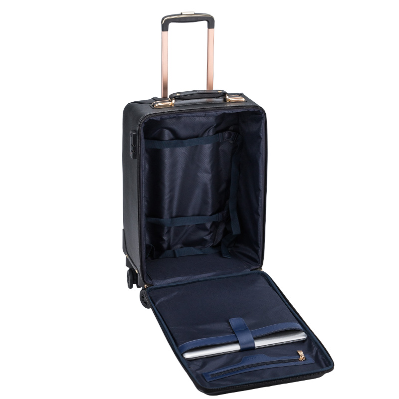 Чемодан мужской TGURU T216 черный, 16/18 дюймов