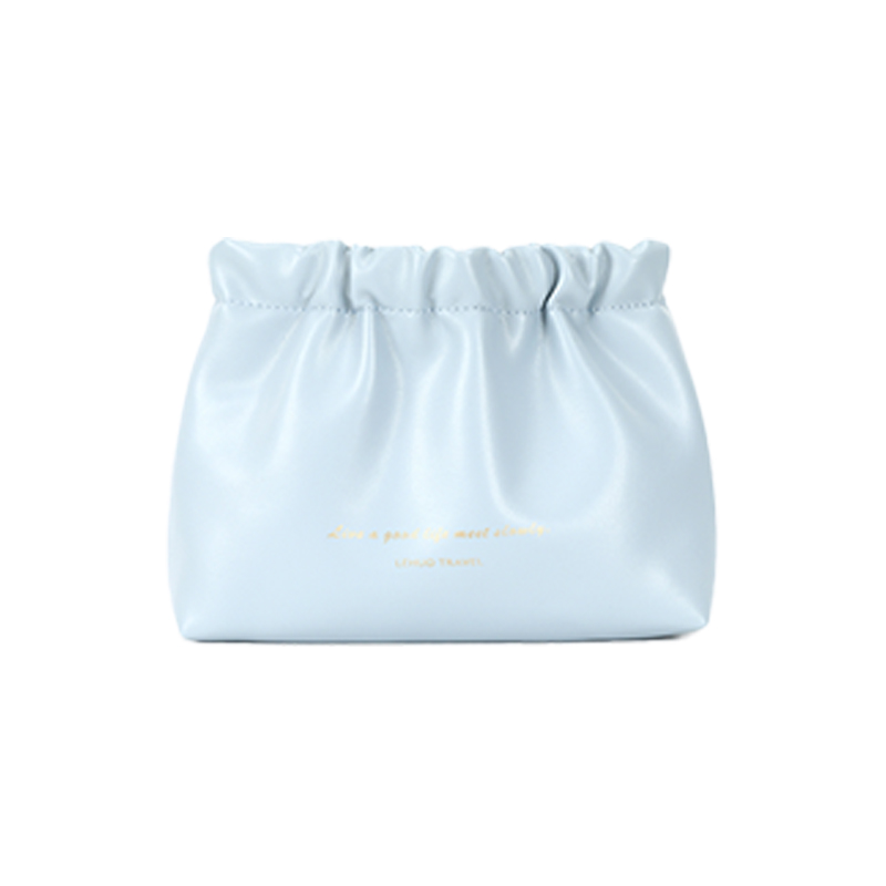 Косметичка унисекс LOHAS  водостойкая, белая/розовая