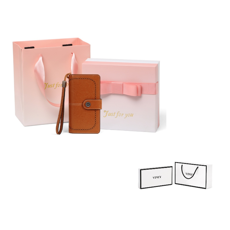 Кошелек женский VINEY W204C6HA коричневый винтажный