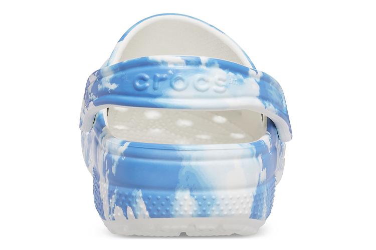 Шлепанцы унисекс Crocs Classic Clog голубые и белые, 38-39 EU