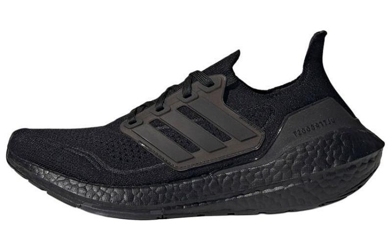 Кроссовки женские Adidas Ultra Boost 21 черные, 38 2/3 EU