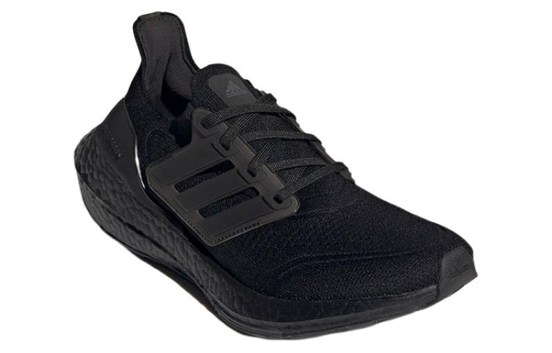 Кроссовки женские Adidas Ultra Boost 21 черные, 38 2/3 EU