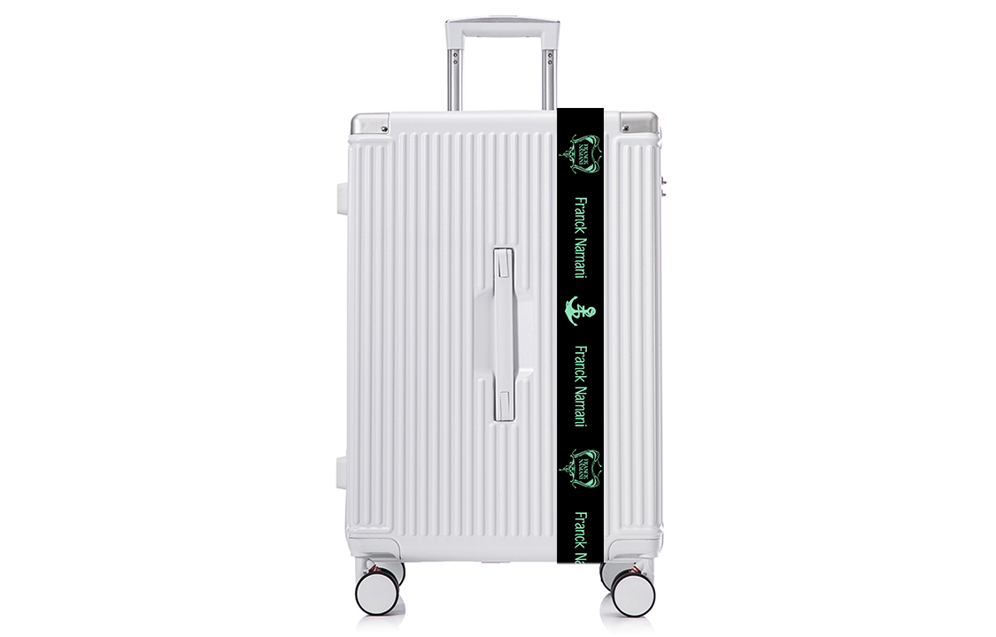 Чемодан унисекс Franck Namani PC Travel Classic белый, 20 inches EU