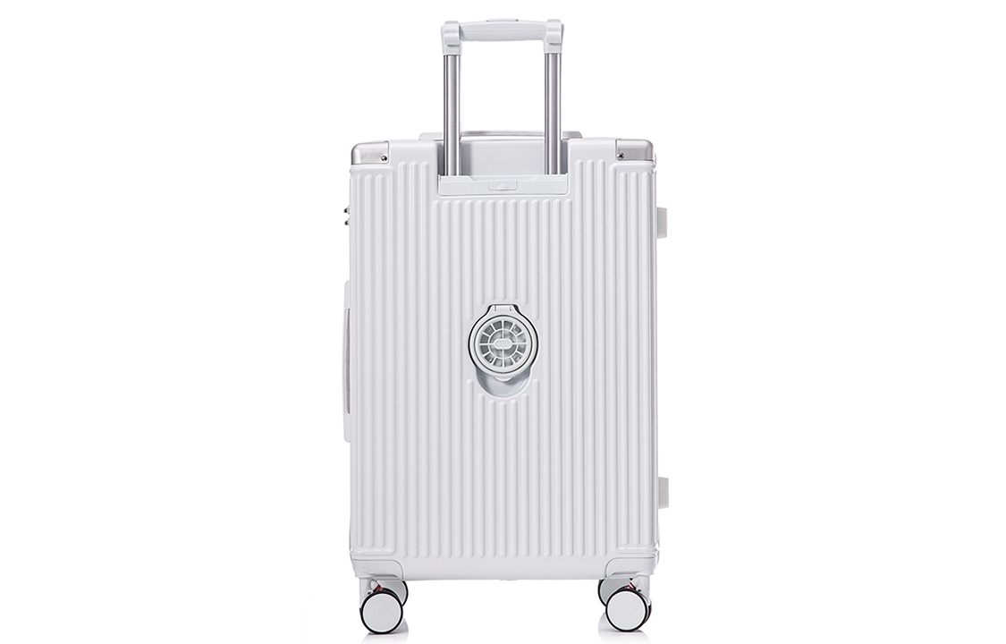 Чемодан унисекс Franck Namani PC Travel Classic белый, 20 inches EU