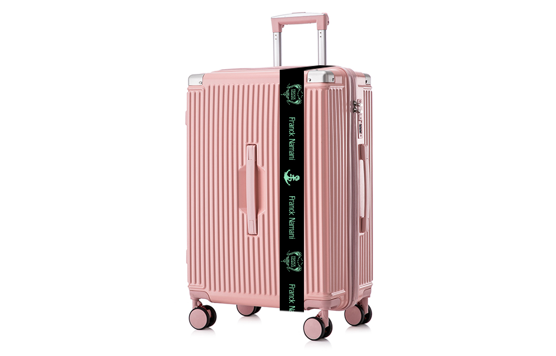 Чемодан унисекс Franck Namani PC Travel Classic белый, 20 inches EU