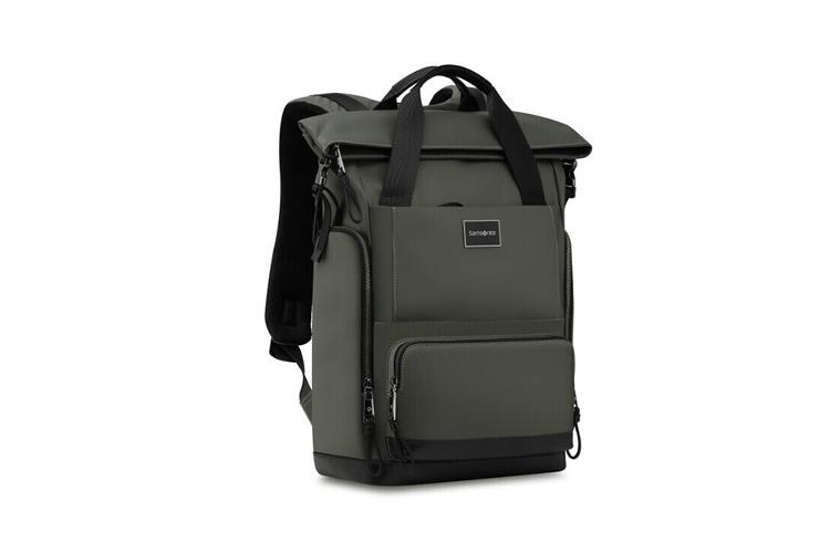 Рюкзак мужской SAMSONITE 1731437 серо-зелёный