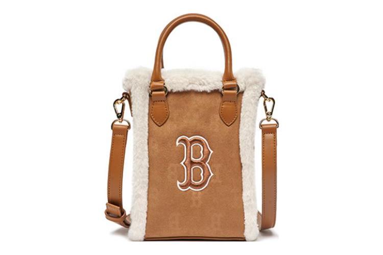 Сумка женская MLB Regular верблюжьего цвета (camel)