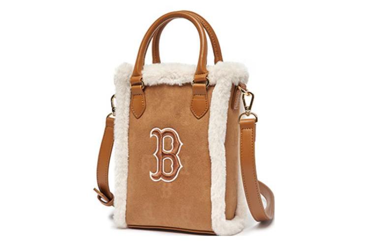 Сумка женская MLB Regular верблюжьего цвета (camel)