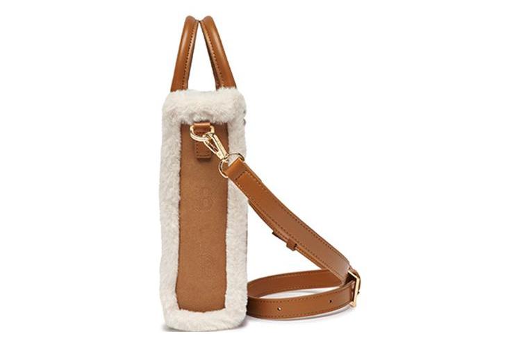 Сумка женская MLB Regular верблюжьего цвета (camel)