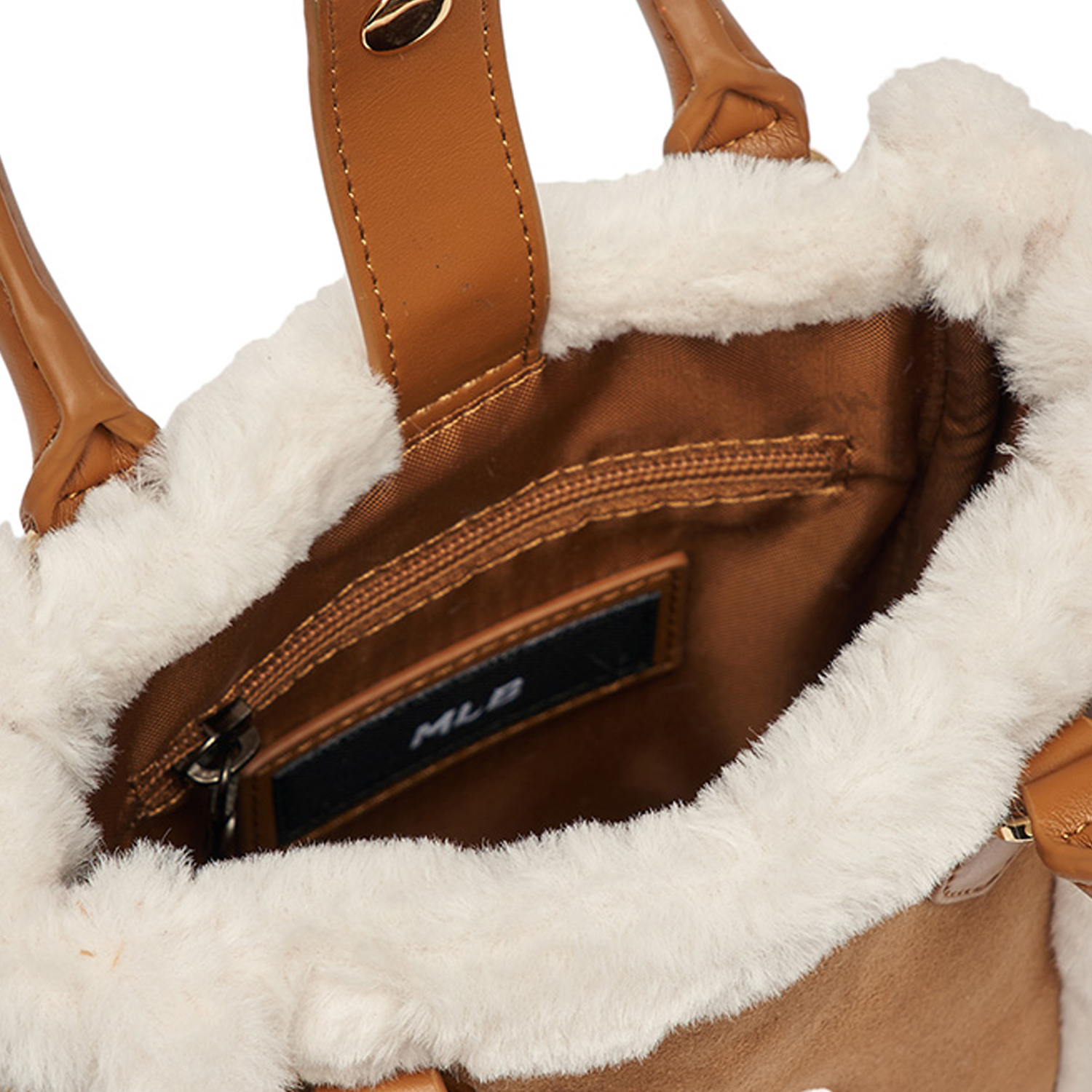 Сумка женская MLB Regular верблюжьего цвета (camel)