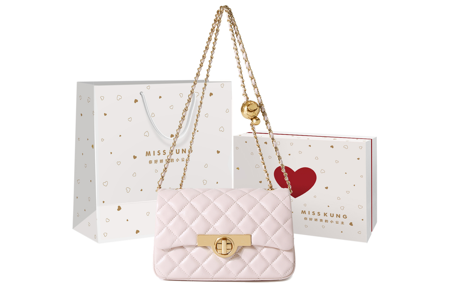 Сумка женская Miss Kung 2204MK188 розовая