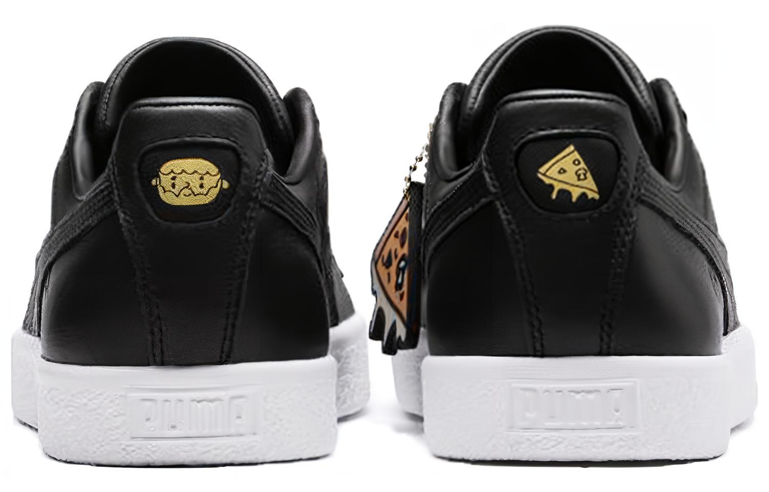 Кеды унисекс PUMA Tyakasha X Clyde черные, 36 EU