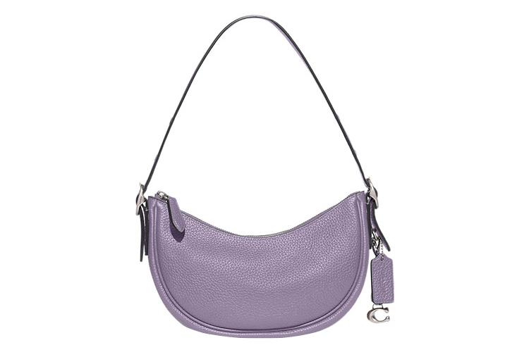 Сумка женская COACH Luna фиолетовая
