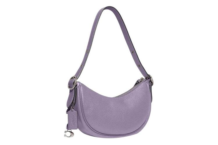 Сумка женская COACH Luna фиолетовая