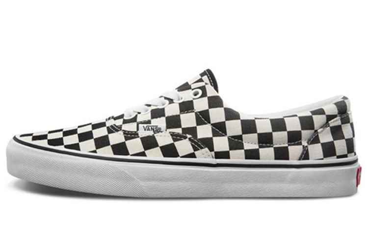 Кеды унисекс Vans Era Checkerboard Marshmallow Black, 34.5 EU