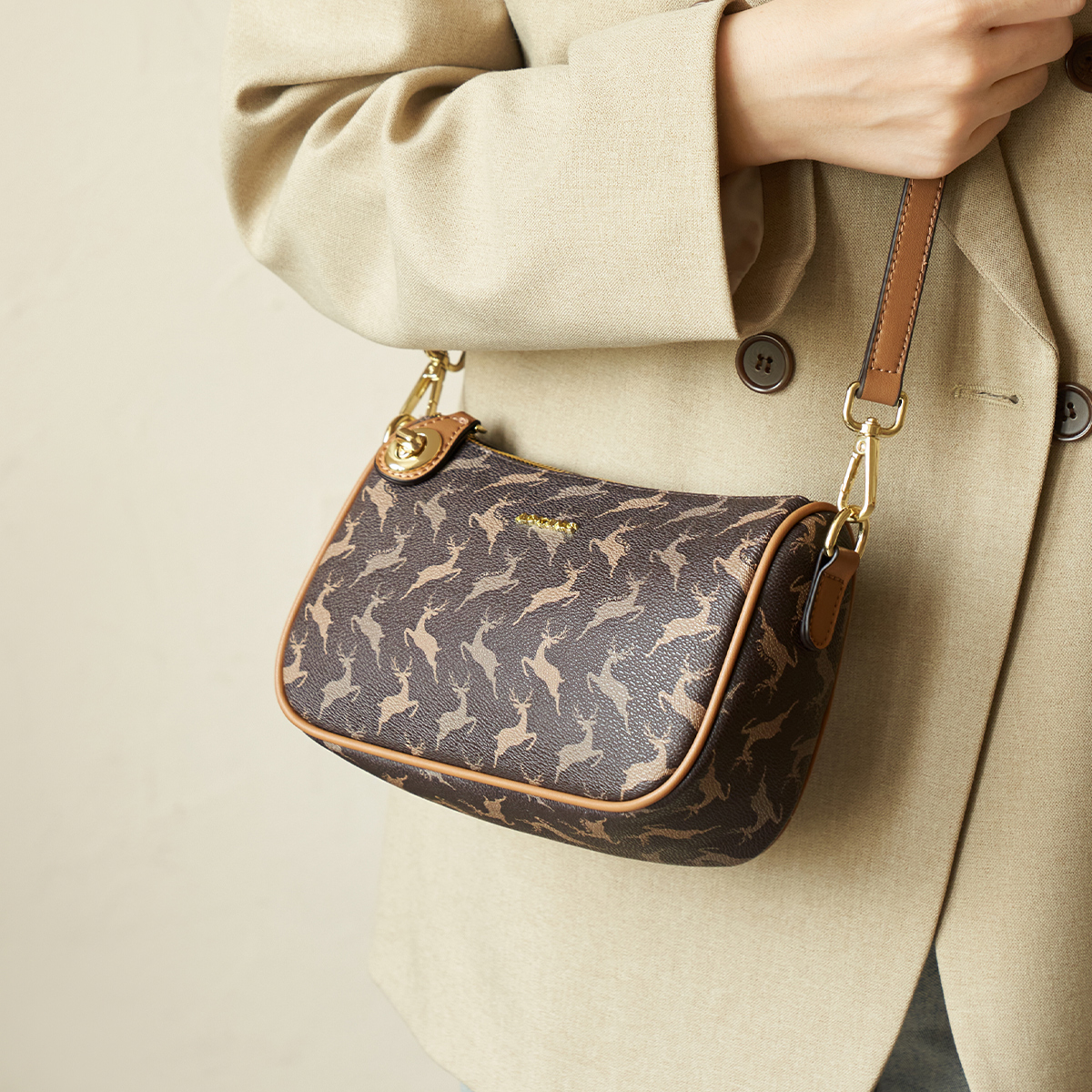 Сумка женская AOKANG BG703040 cocoa coffee