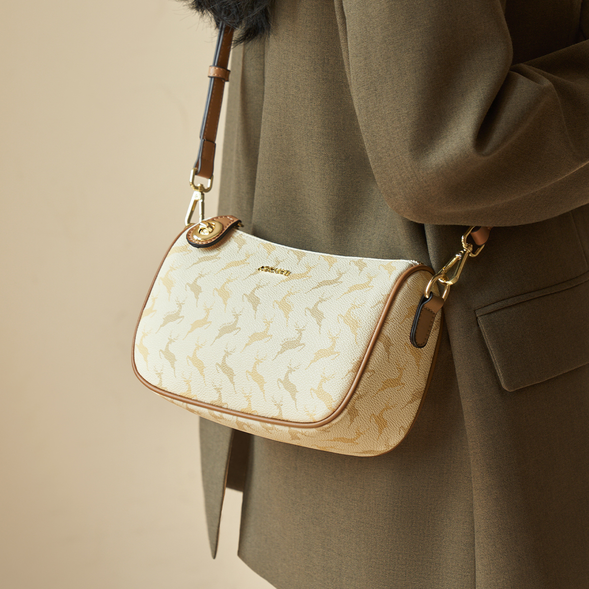 Сумка женская AOKANG BG703040 cocoa coffee