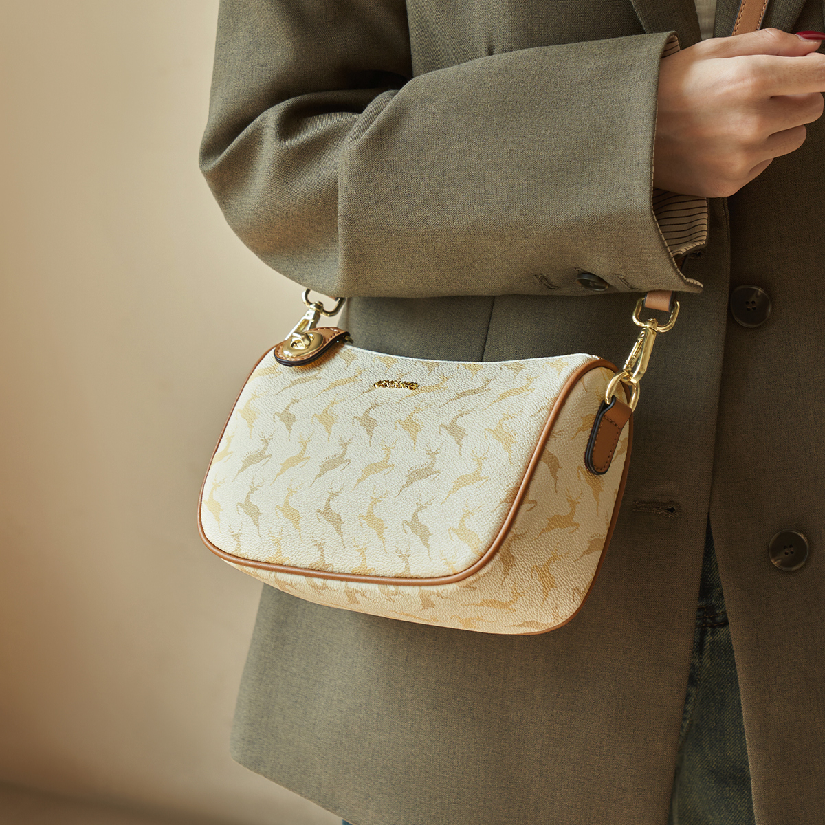 Сумка женская AOKANG BG703040 cocoa coffee