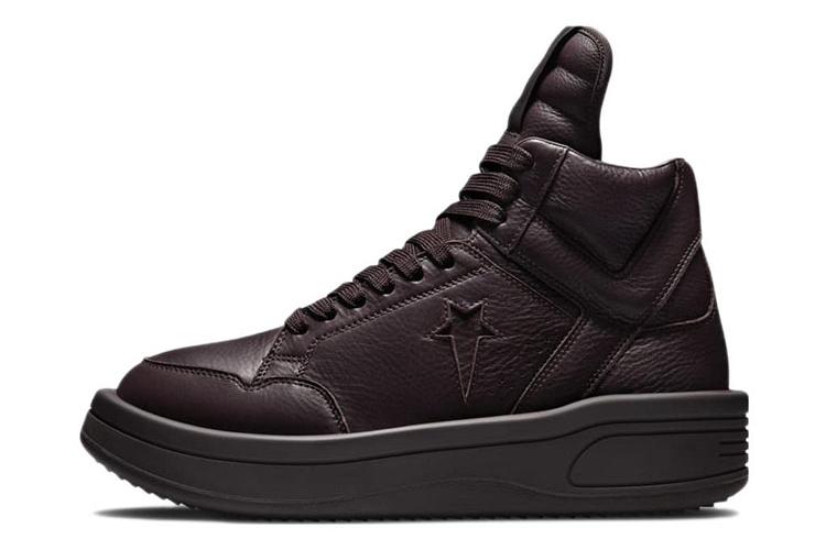Спортивные кроссовки унисекс Converse Rick Owens X Drkshdw Turbowpn Mid