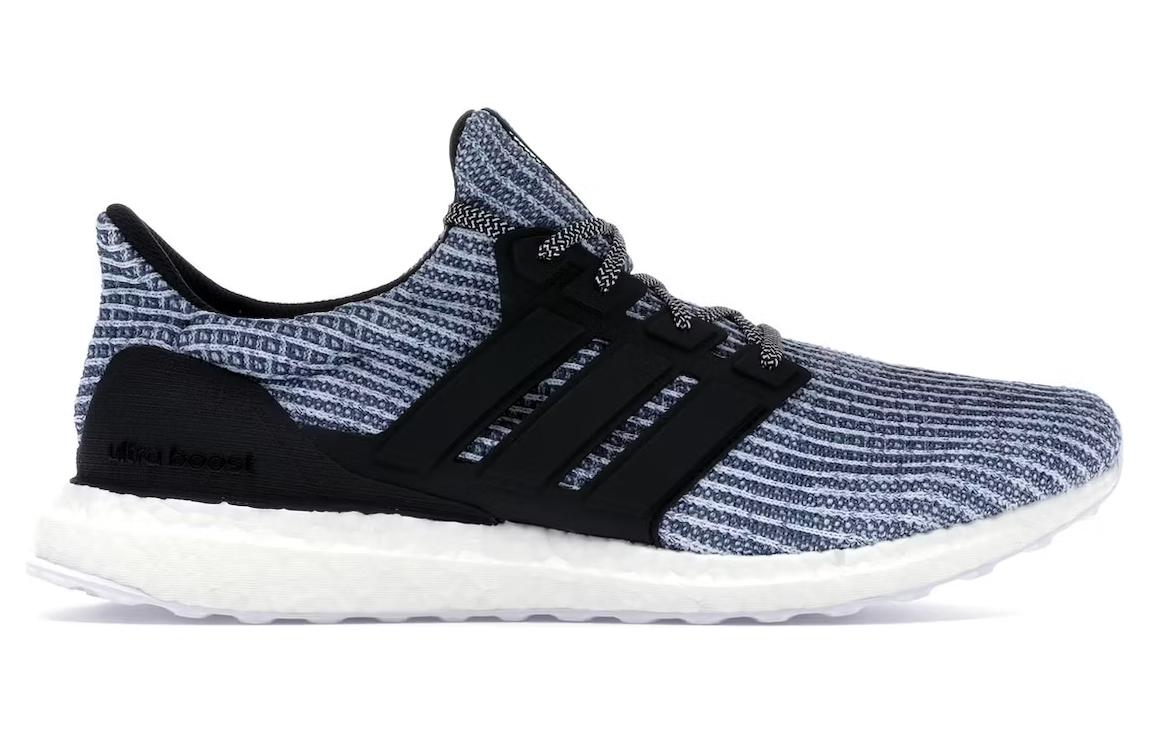 Кроссовки унисекс Adidas Ultra Boost 4.0 Parley Carbon Blue Spirit, 36 EU