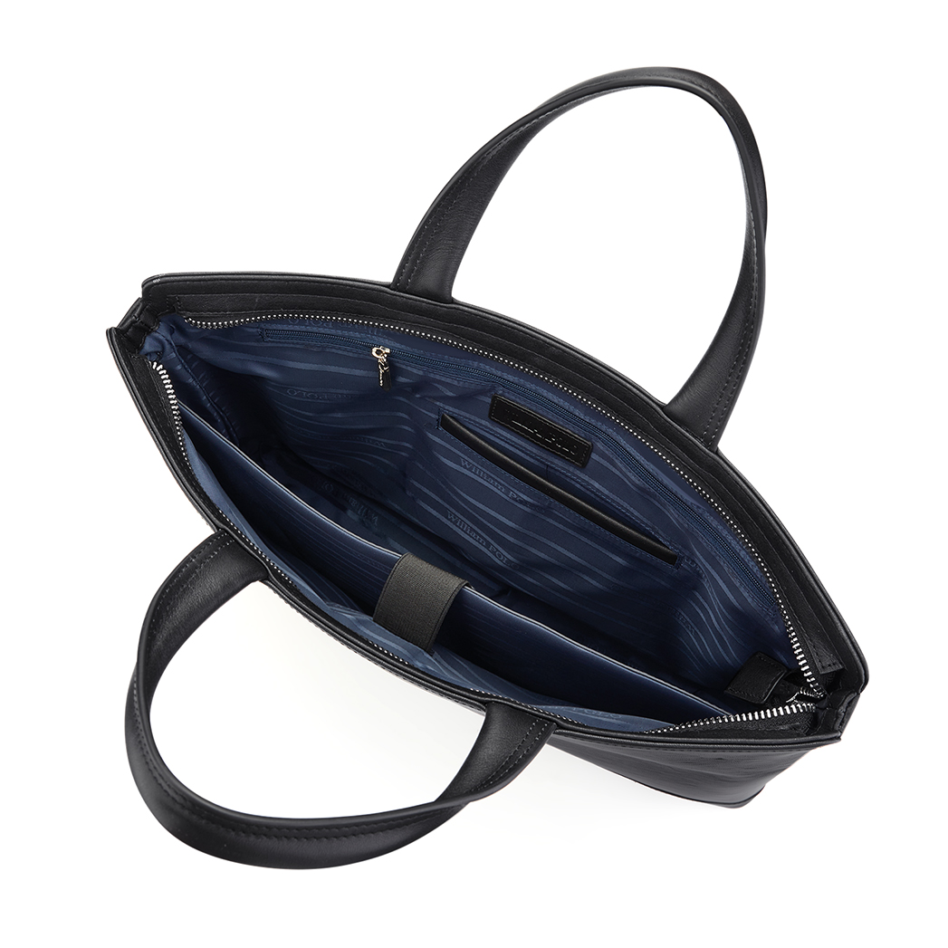 Папка для документов мужская WilliamPOLO POLO223175 черная, стандарт