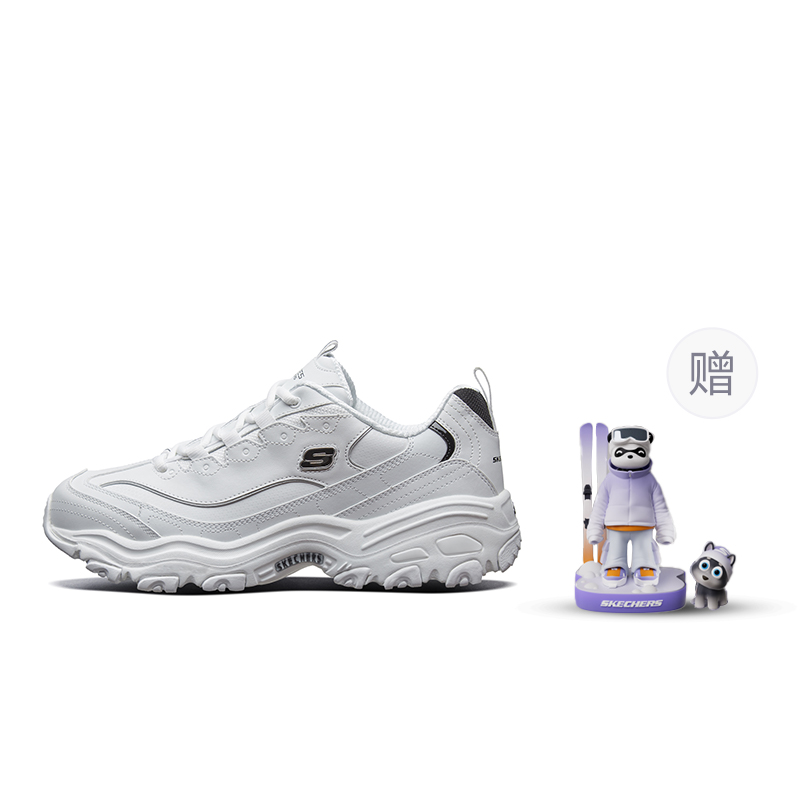 Кроссовки мужские Skechers D'Lites 10, 39 EU, белые