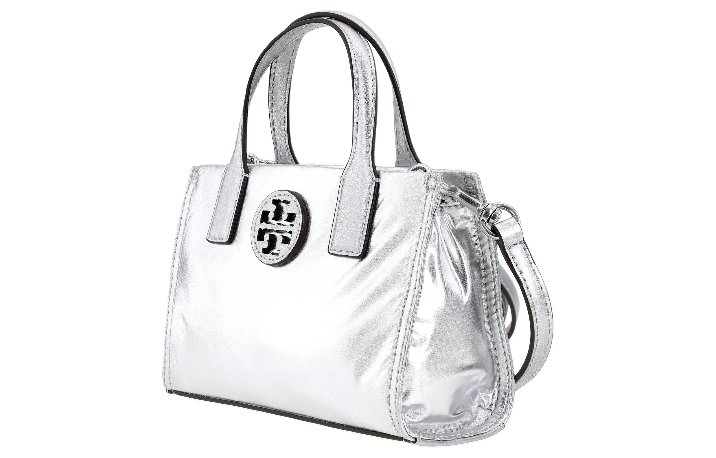 Сумка женская TORY BURCH Ella серебристая